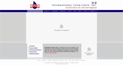 Desktop Screenshot of chem-crete.com